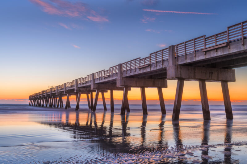 Jacksonville beach pier
